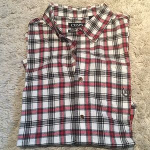 MENS chaps button down shirt